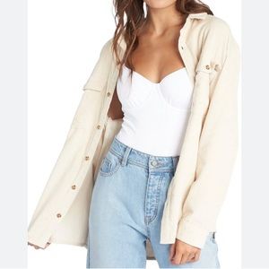 Roxy Let It Go Corduroy Shacket